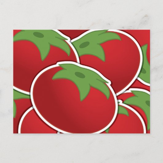 Funky Tomato Postkarte (Vorderseite)