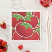 Funky Tomato Serviette (Beispiel)