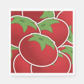 Funky Tomato Serviette (Vorderseite)