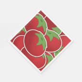 Funky Tomato Serviette (Ecke)