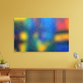 Funky Topography Leinwanddruck (Insitu (Wohnzimmer))