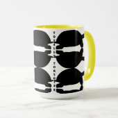 Funky Totally Tortoise Kaffee / Tee Tasse / Cup (VorderseiteRechts)