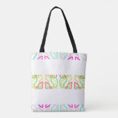 Funky Tote Bag Tasche (Rückseite)