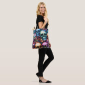 Funky Totenköpfe Tasche (Am Model)