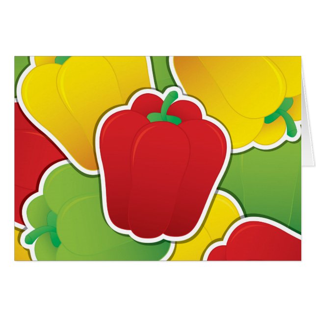 Funky Traffic light peppers (Vorderseite (Horizontal))