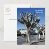 Funky Tree Los Angeles Postcard! Postkarte (Vorne/Hinten)