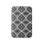 Funky Tribal Pattern Bath Mat Badematte (Vorderseite Vertikal)