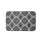 Funky Tribal Pattern Bath Mat Badematte (Vorderseite)