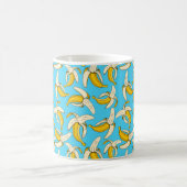 Funky Tropical Banana Muster Trendy Fruchtprint Kaffeetasse (Mittel)