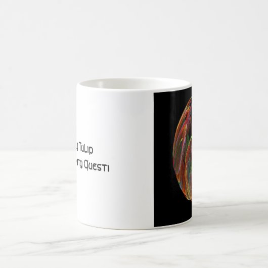 Funky Tulpe-Tasse Kaffeetasse (Mittel)