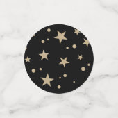 Funky Typografy Ugly Sweater Hot Chocolate Konfetti (Klein Vorderseite)