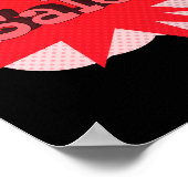 Funky und Edgy Sale Sign mit fett und lebendig Poster (Ecke)