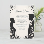 Funky Unique Spaß Meme Funny Probe Dinner Einladung (Stehend Vorderseite)