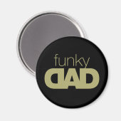 Funky Vater Magnet 3 (Vorderseite/Rückseite)