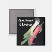 Funky Veggie Personalisiert Magnet (Vorderseite/Rückseite)