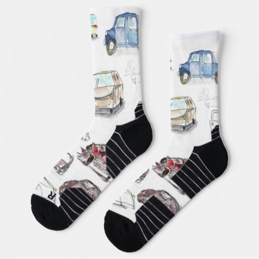 Funky Vehicles Socken (Links)