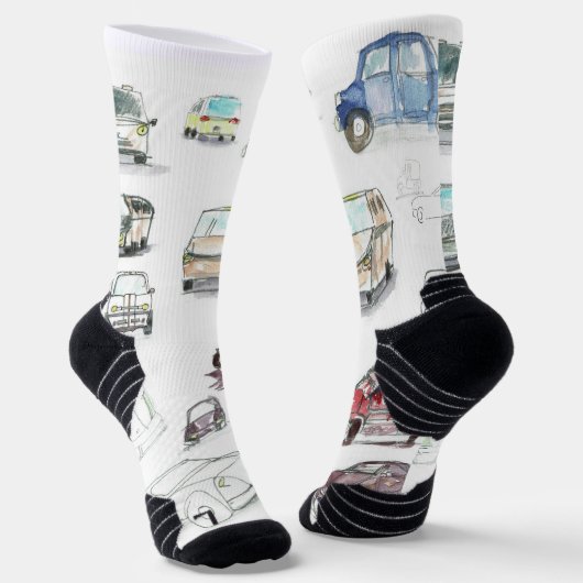 Funky Vehicles Socken (Gewinkelt)