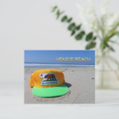 Funky Venice Beach Postcard! Postkarte (Stehend Vorderseite)