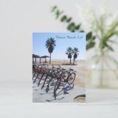 Funky Venice Beach Postcard! Postkarte (Stehend Vorderseite)