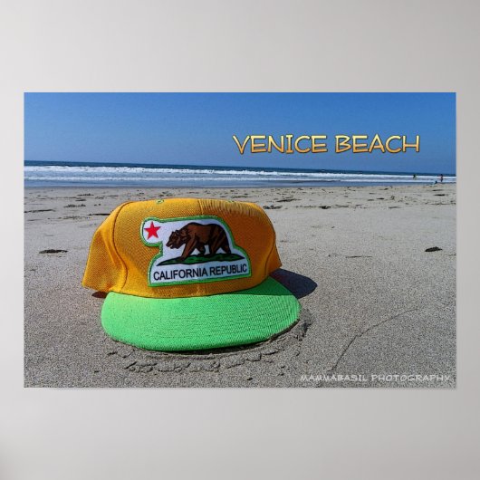 Funky Venice Beach Poster! Poster (Vorne)