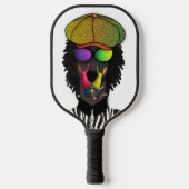 Funky Vibes Doberman Pickleball Paddle – Retro Coo (Vorderseite)