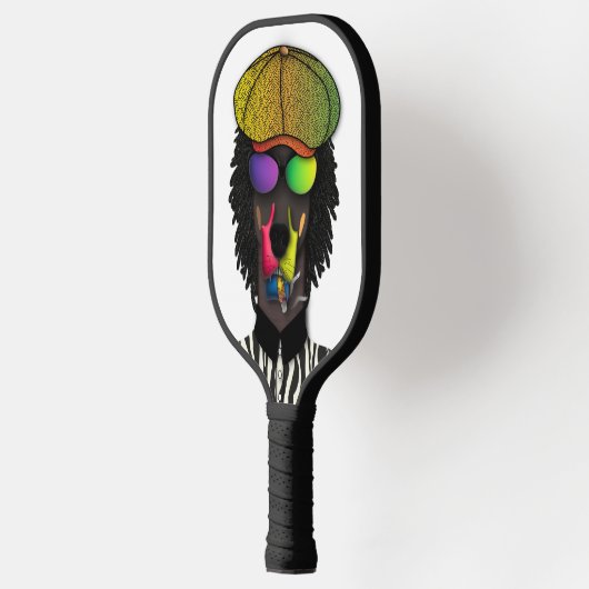 Funky Vibes Doberman Pickleball Paddle – Retro Coo (Links)