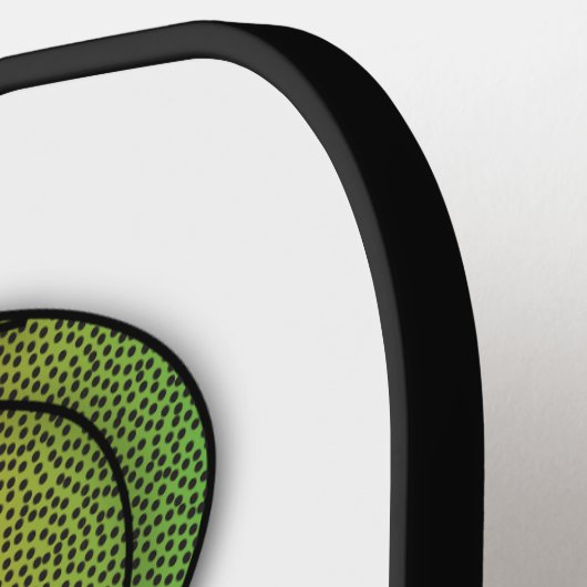 Funky Vibes Doberman Pickleball Paddle – Retro Coo (Linke Seite)