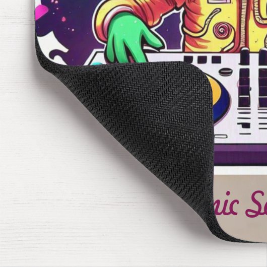 "Funky Vibes Only" Mousepad (Ecke)