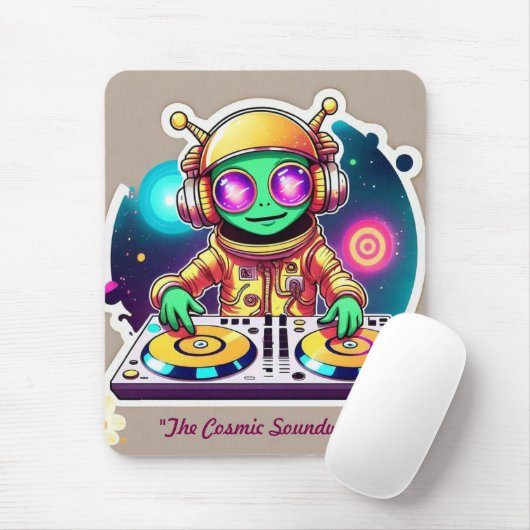 "Funky Vibes Only" Mousepad (Mit Mouse)