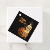 Funky Vintag Girl Hexe Halloween Geschenkanhänger (Beispiel)