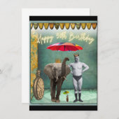 Funky Vintag Strongman 50. Geburtstag (Vorne/Hinten)