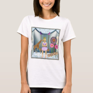 Funky Vintage Kid - Veränderte Kunst-Collage T-Shirt