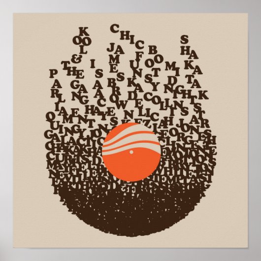 Funky Vinyl Poster (Vorne)