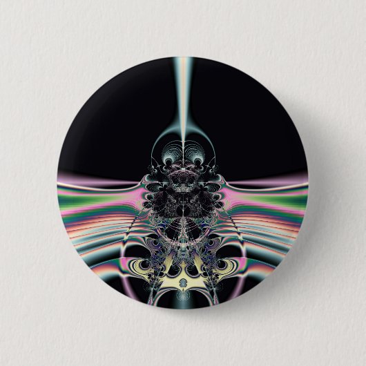 Funky Vogel Button (Vorderseite)