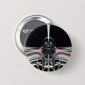 Funky Vogel Button (Vorne & Hinten)