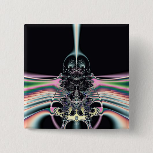 Funky Vogel Button (Vorderseite)