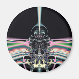 Funky Vogel Magnet