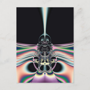 Funky Vogel Postkarte