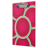 Funky Wassermelon-Scheiben Klemmbrett (Links)