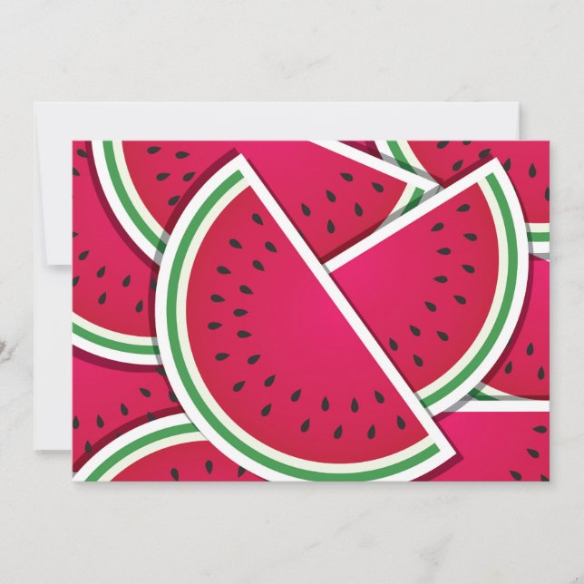 Funky-Wassermelone-Keile (Vorderseite)