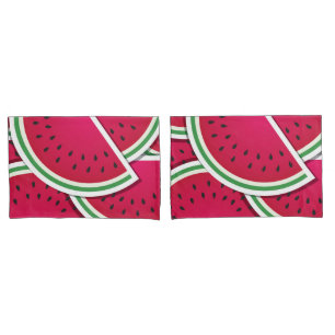 Funky-Wassermelone-Keile Kissenbezug