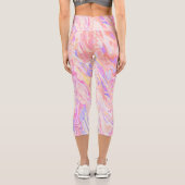 Funky Waves Capri Leggings (Rückseite)