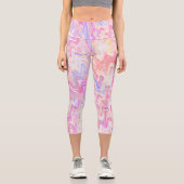 Funky Waves Capri Leggings (Vorderseite)
