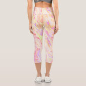 Funky Waves Capri Leggings (Rückseite)