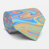 Funky Waves Krawatte (Gerollt)