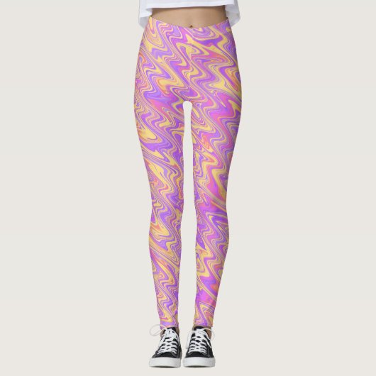 Funky Waves Leggings (Vorderseite)