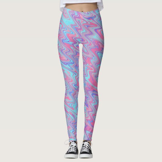 Funky Waves Leggings (Vorderseite)