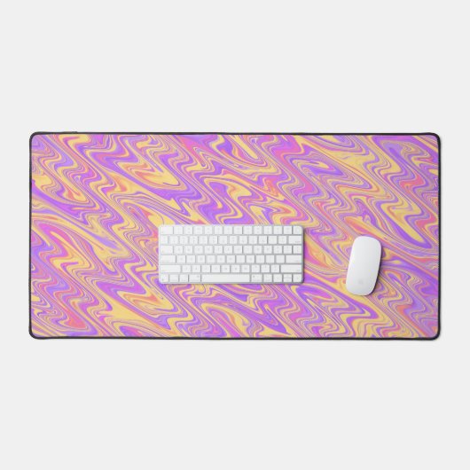 Funky Waves Schreibtischunterlage (Tastatur & Maus)