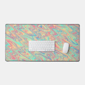 Funky Waves Schreibtischunterlage (Tastatur & Maus)