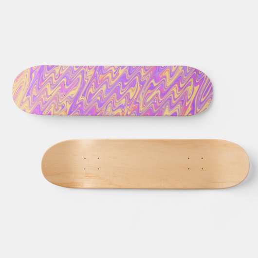 Funky Waves Skateboard (Horizontal)